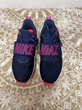 Nike Renew in season Tr9 training Navy and Pink Women's Athletic Sneakers